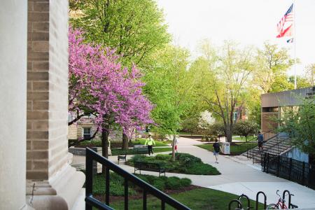 North Central College campus grounds