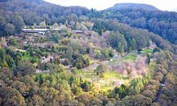 Blue Mountains Botanic Garden from helicopter Blue Mountains Botanic Garden from helicopter